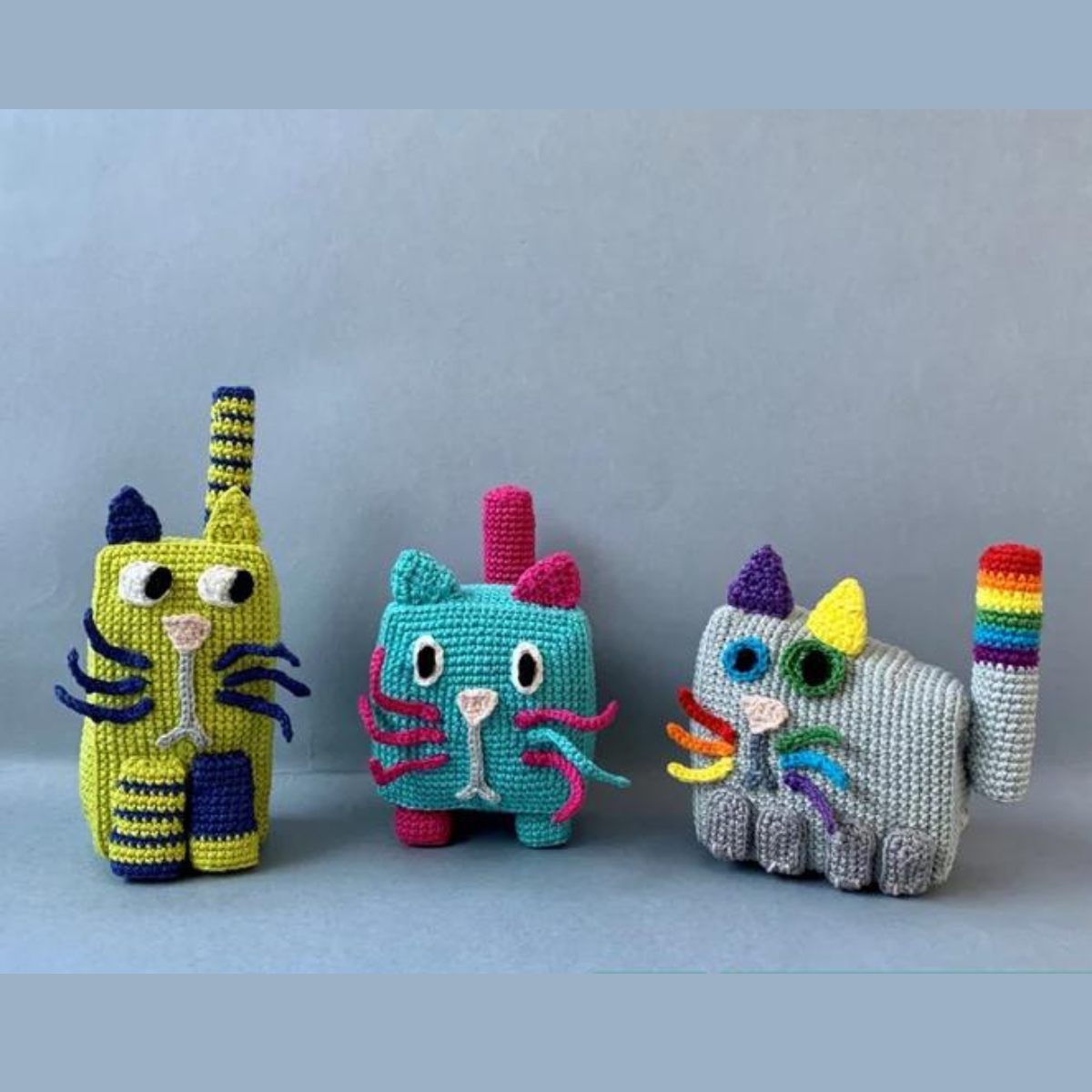 Whisker Trio Amigurumi Crochet Pattern