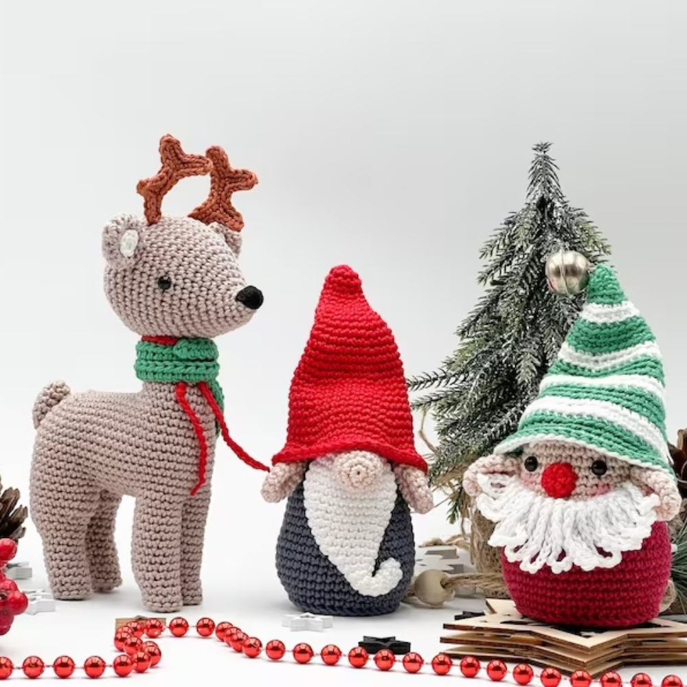 Christmas Toys Amigurumi Crochet Pattern