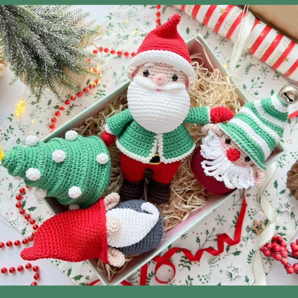 Christmas Toys Amigurumi Crochet Pattern