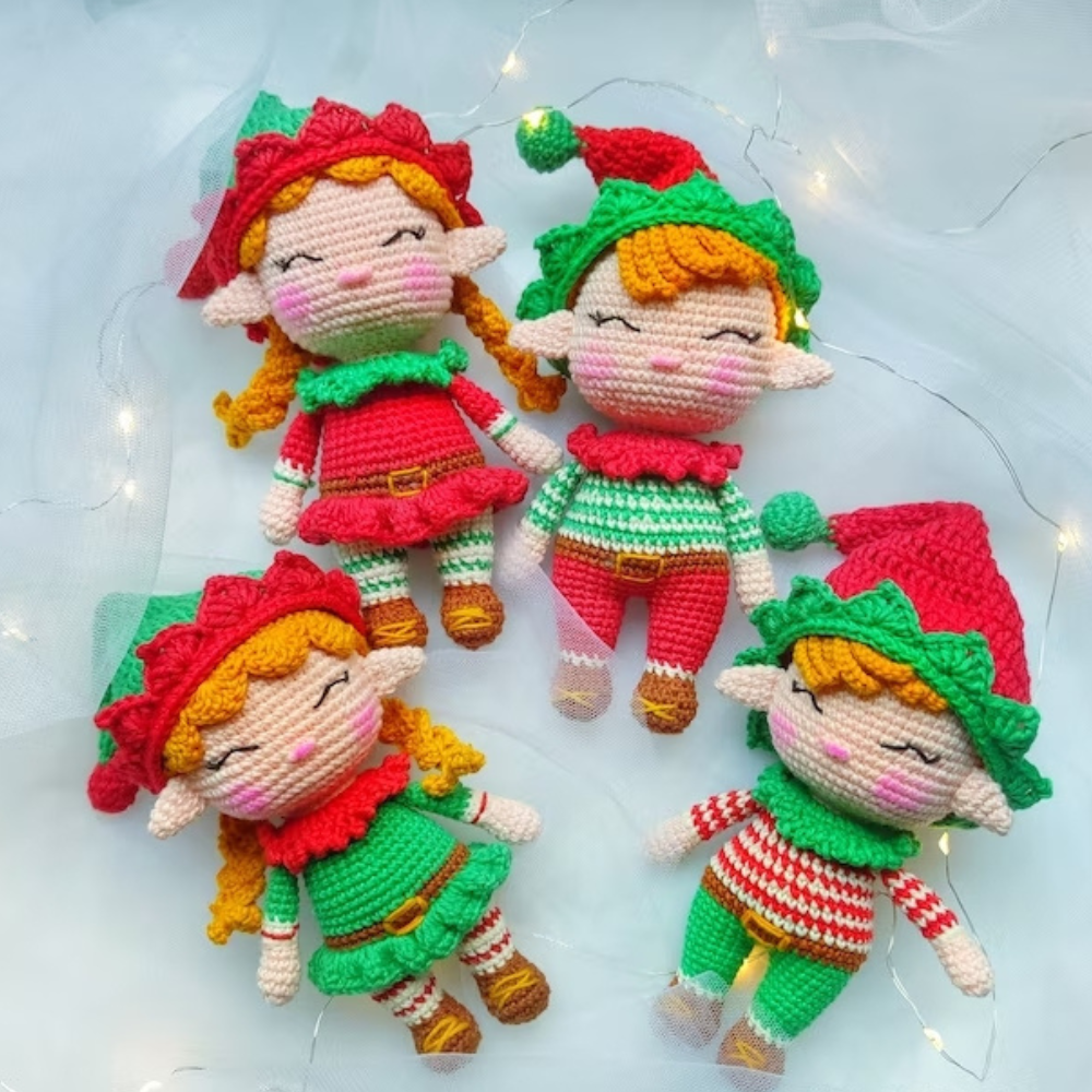 Christmas Elves Crochet Pattern