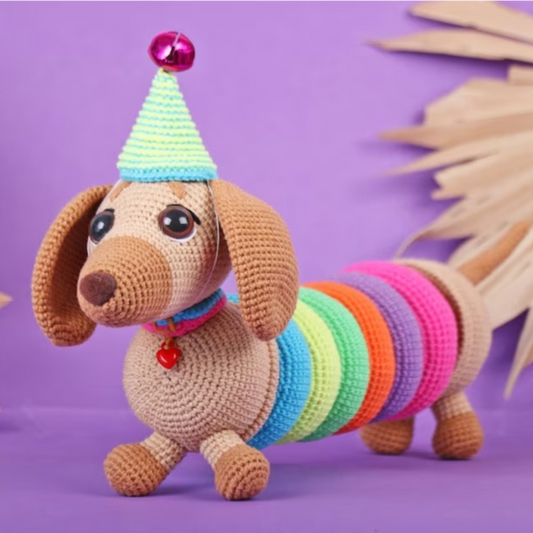 Stacking Dog Amigurumi Crochet Pattern