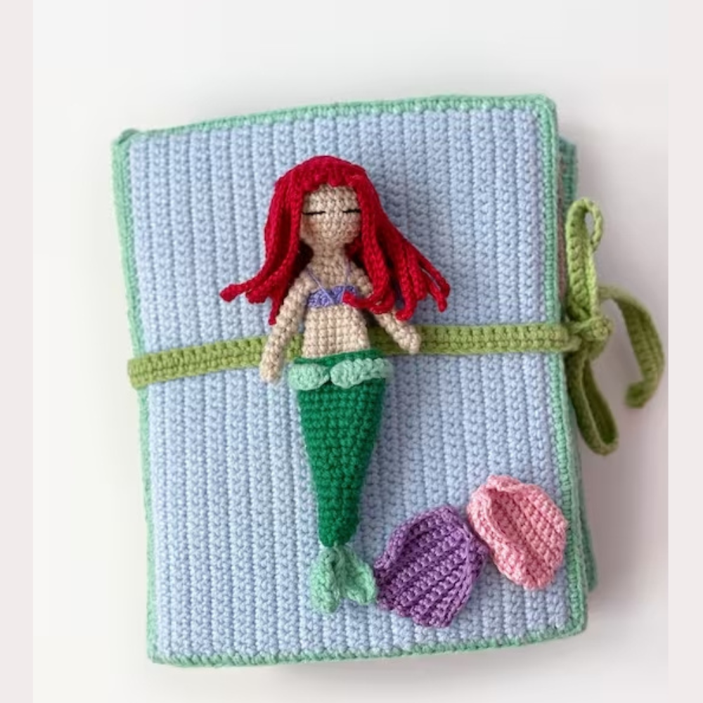 Quiet Book Mermaid Crochet Pattern