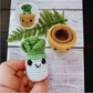 Veggies In Pots Amigurumi Crochet Pattern