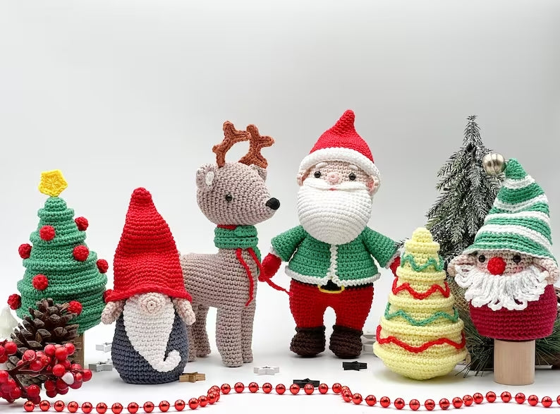 Christmas Toys Amigurumi Crochet Pattern