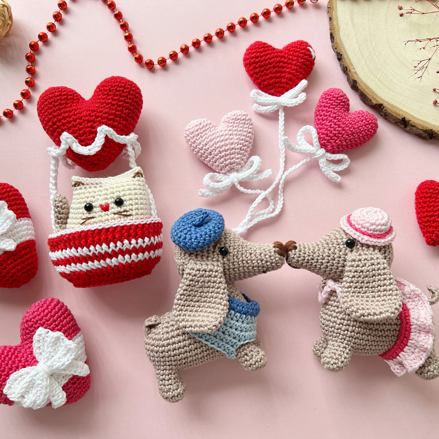 Valentines Toys Crochet Patterns